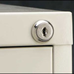 Make keys to steel filing cabinet locks